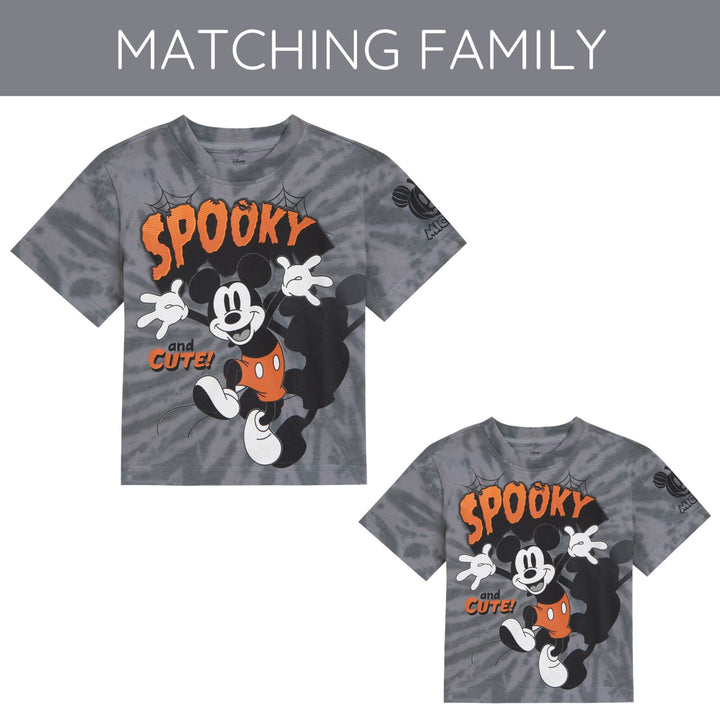 Disney Mickey Mouse Men's Short Sleeve T-Shirt Ghost Grey