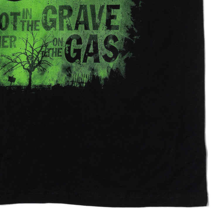 Monster Jam Grave Digger Men's Short Sleeve T-Shirt Jet Black