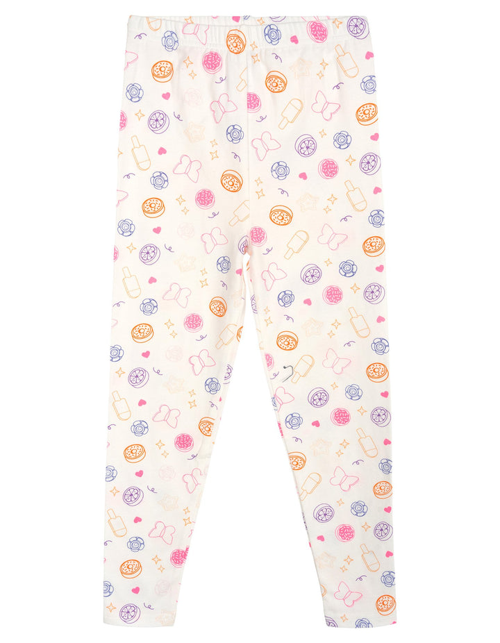 LEGO Girls' Fleece Hoodie and Leggings Set Purple Tusk