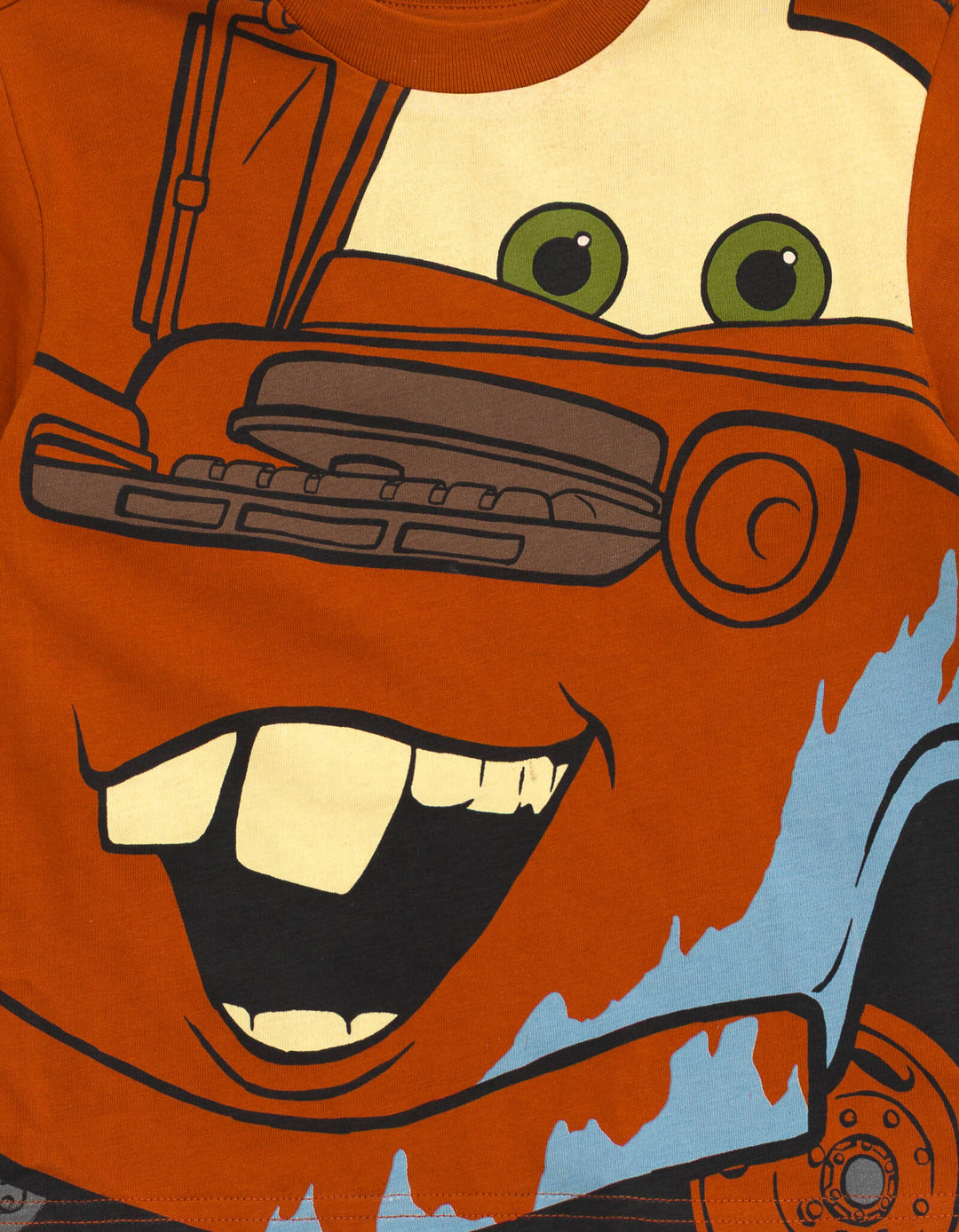 Cars Mater Men's Cosplay Short Sleeve T-Shirt Tow Rust