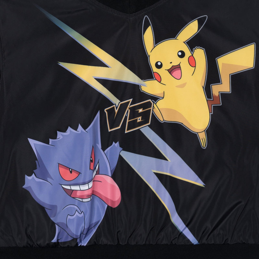 Pokemon Boys' Bomber Jacket Black