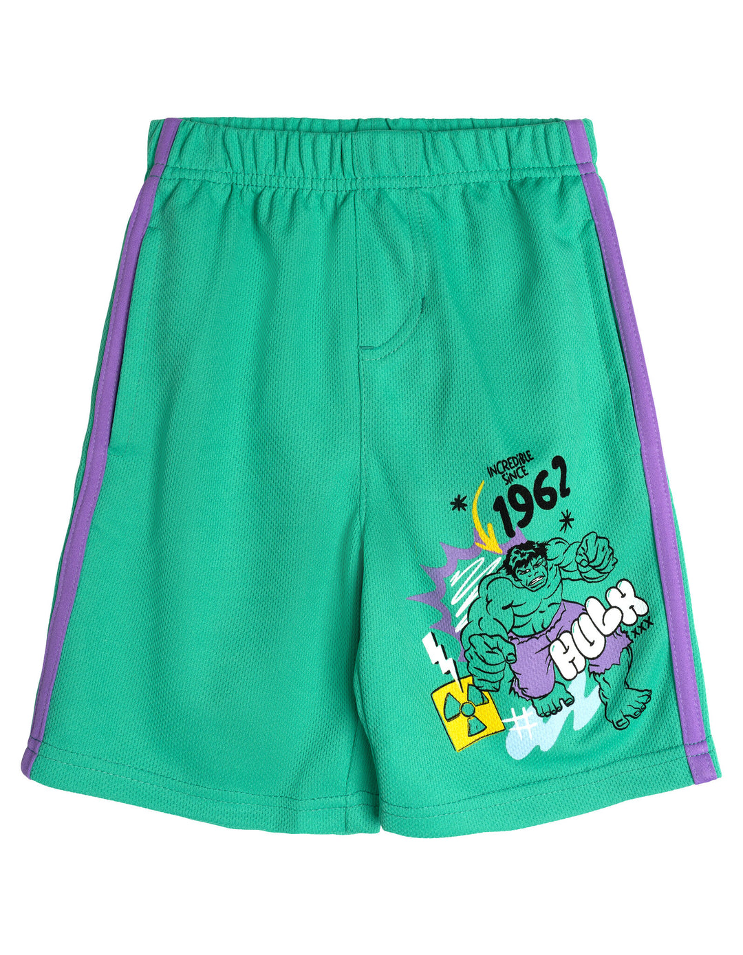 Marvel Avengers Boys' 3-Pack Athletic Mesh Shorts Navy Green Red