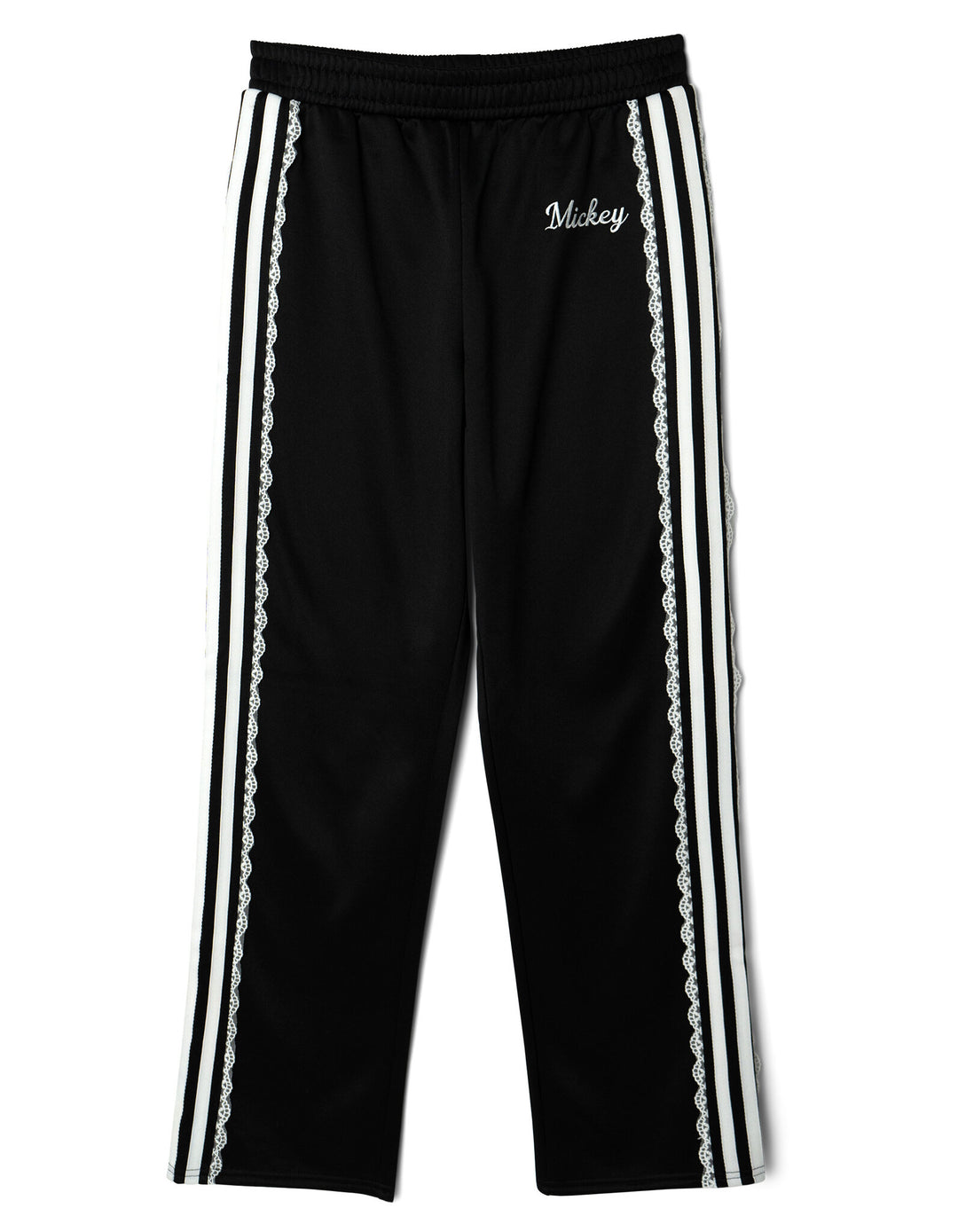 Disney Mickey Mouse Women's Athletic Track Pants Jet Black