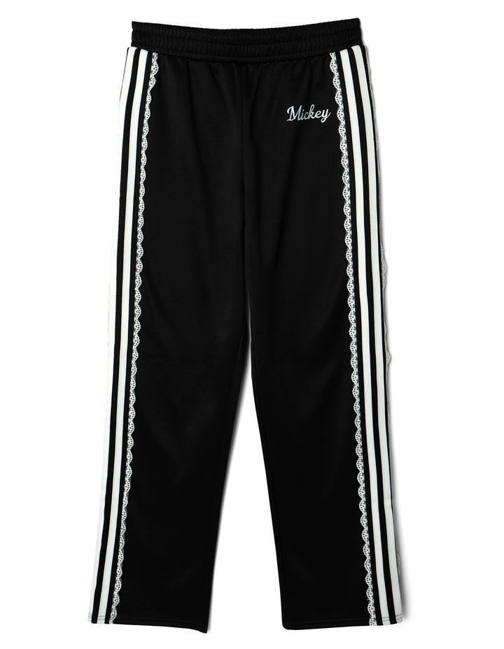 Disney Mickey Mouse Women's Athletic Track Pants Jet Black