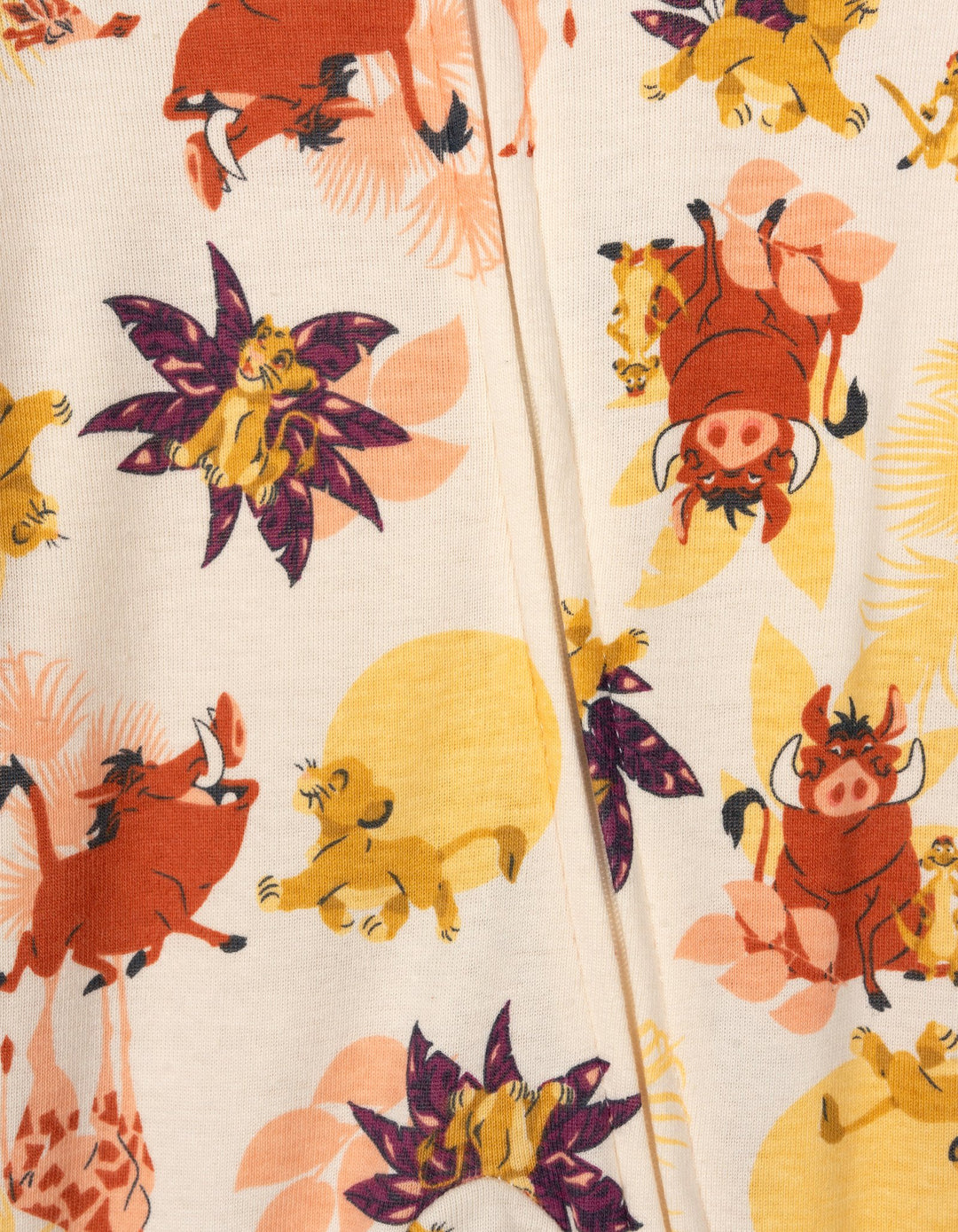 Disney Lion King Baby Boys' Simba Safari Ivory