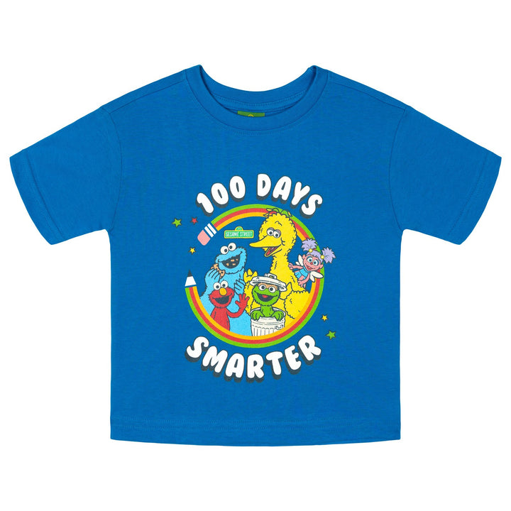 Sesame Street Boys' T-Shirt Medium Blue