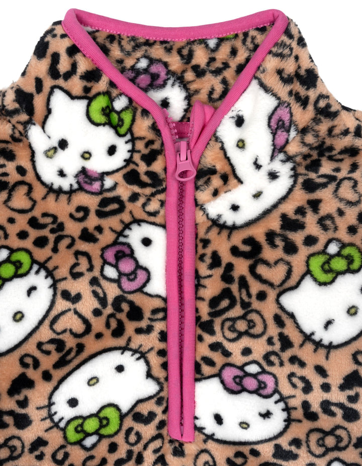 Hello Kitty Girls' Fleece Sweatshirt Praline