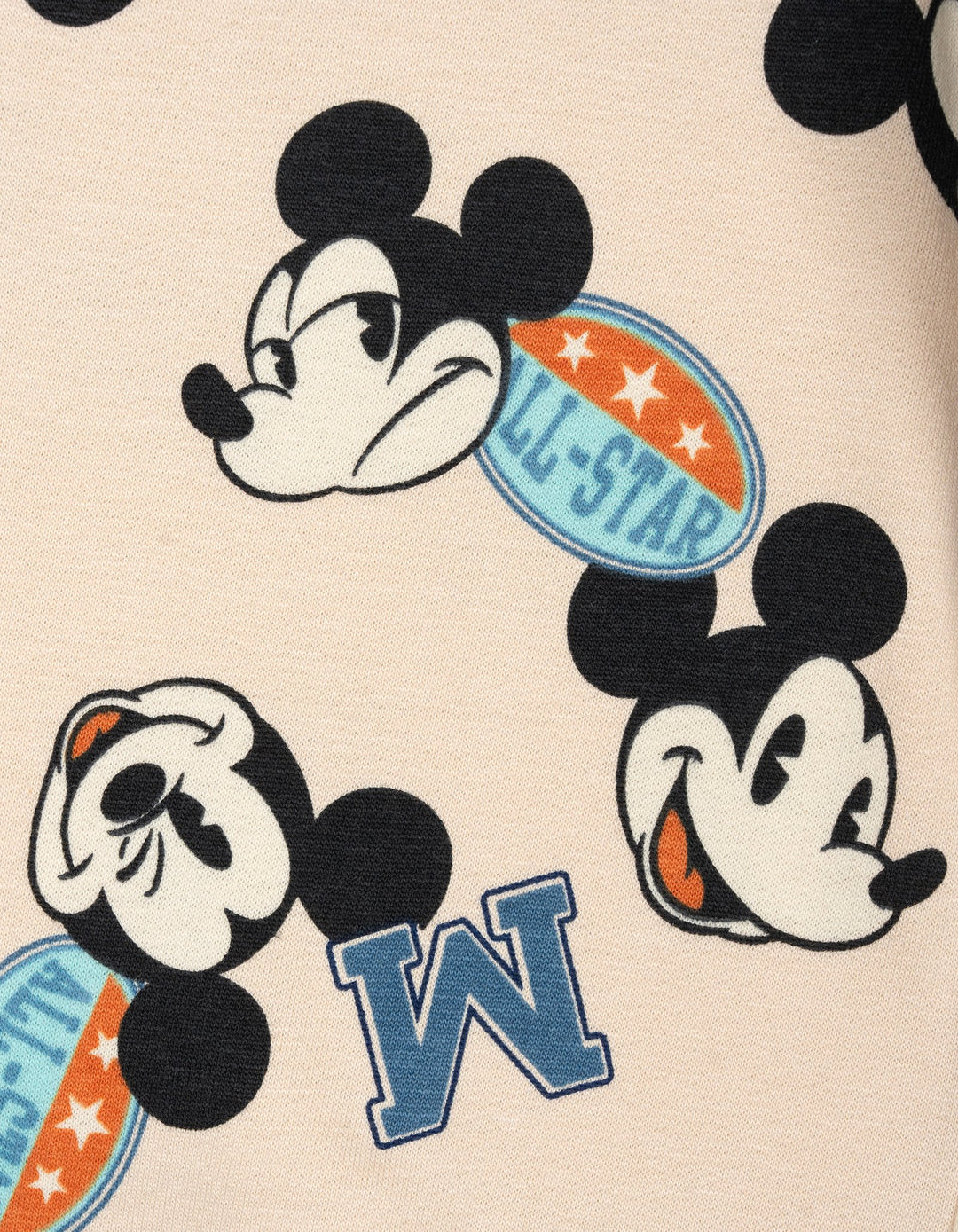 Disney Mickey Mouse & Friends Boys' Fleece Jogger Pants 2-Pack Blue Tan