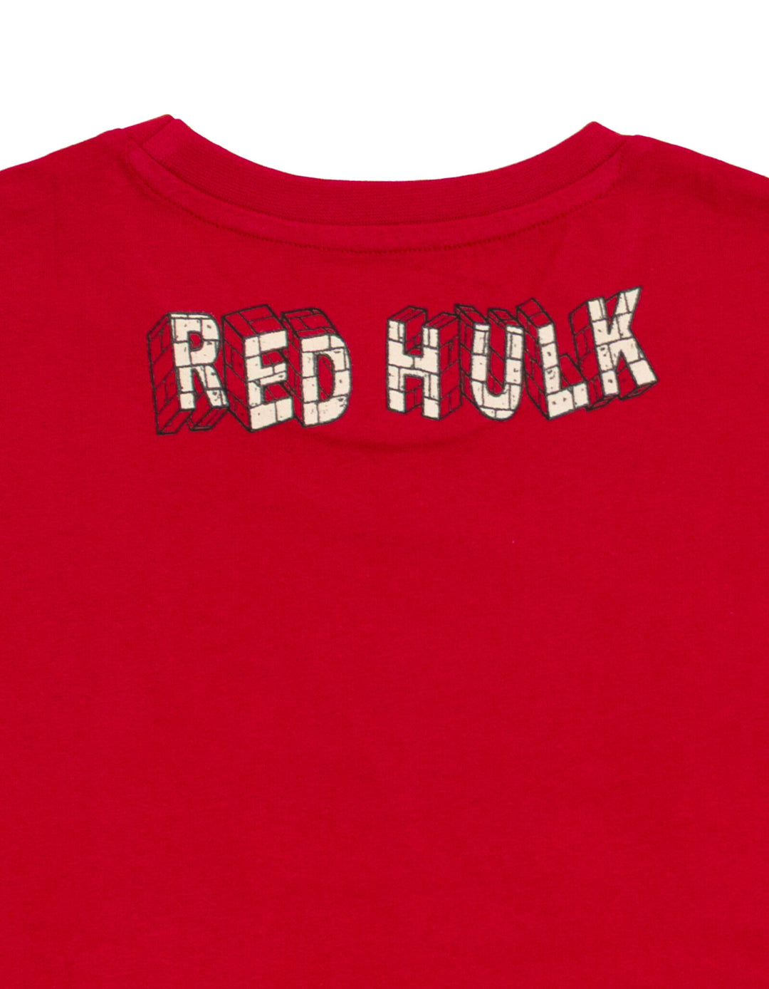 Captain America Red Hulk Men's Cosplay Short Sleeve T-Shirt Brave
