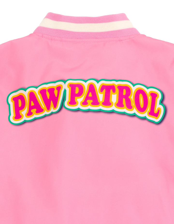 Paw Patrol Girls' Bomber Jacket Pink Skye Everest