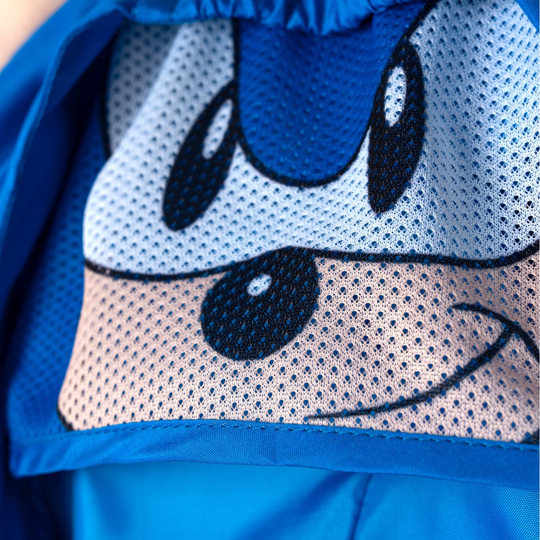 SEGA Sonic the Hedgehog Cosplay Hooded Windbreaker Blue
