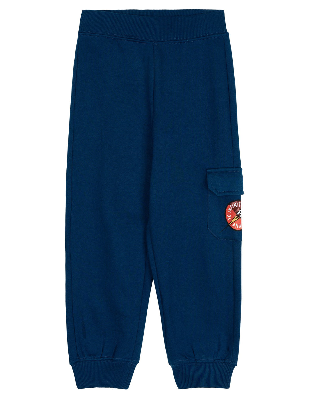 Disney Toy Story Boys' Fleece Sweatshirt and Plush Pants Set Blue Navy