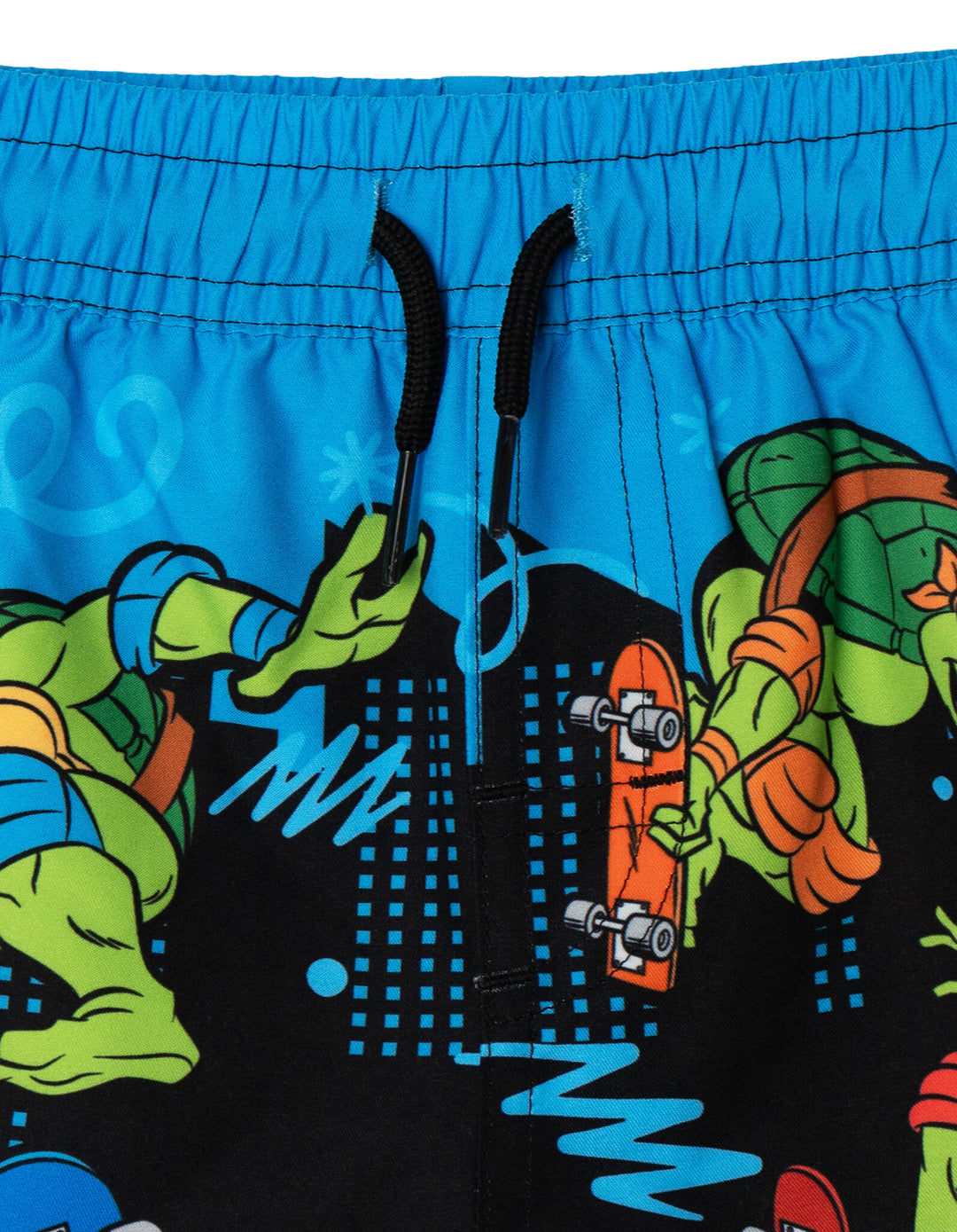 Teenage Mutant Ninja Turtles Boys' Swimwear Swim Trunks Sky Blue Green