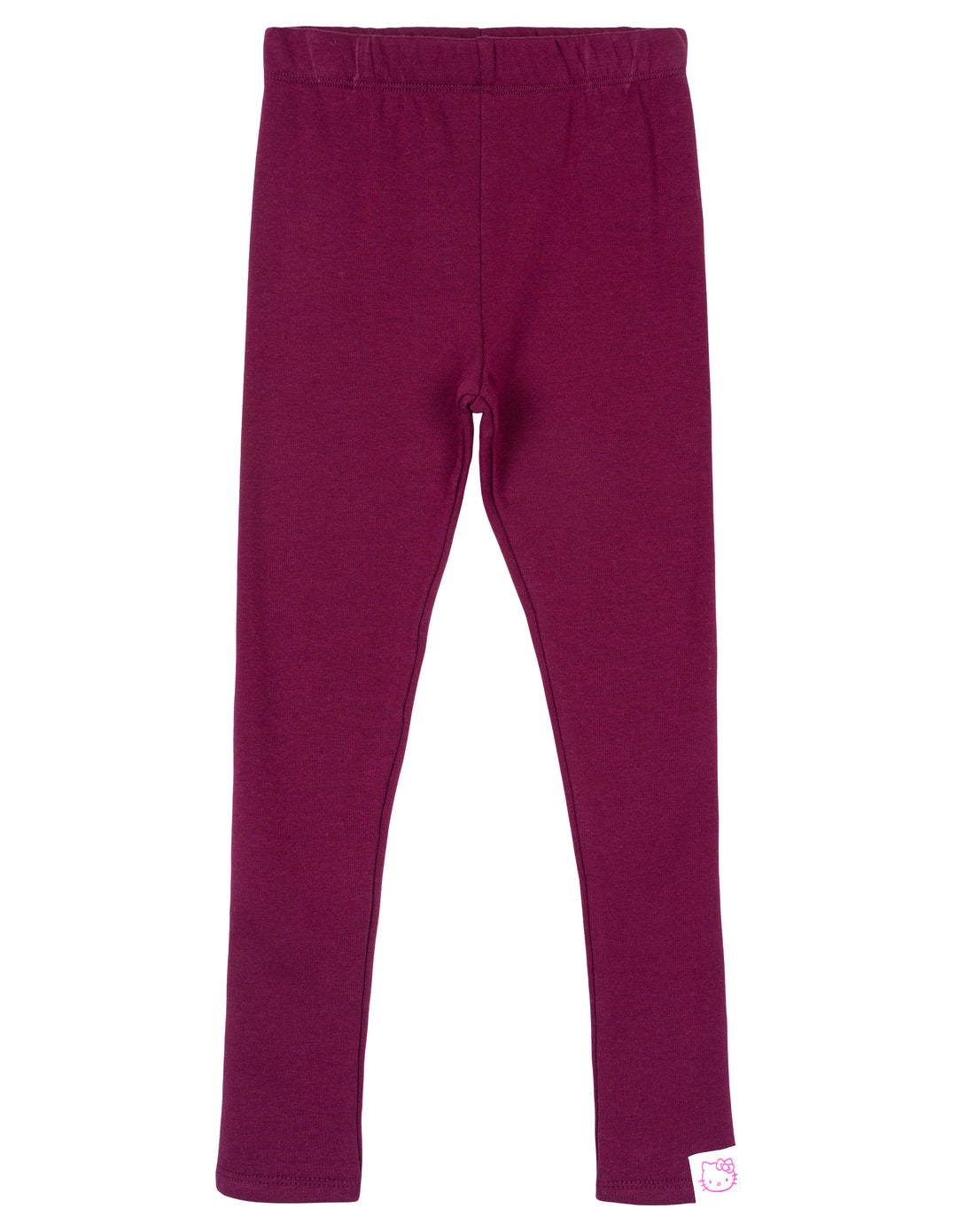 Hello Kitty Girls' Fleece 2-Piece Sweatshirt and Leggings Set Pink Plum