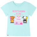 LEGO Girls' Short Sleeve T-Shirt Sky Blue