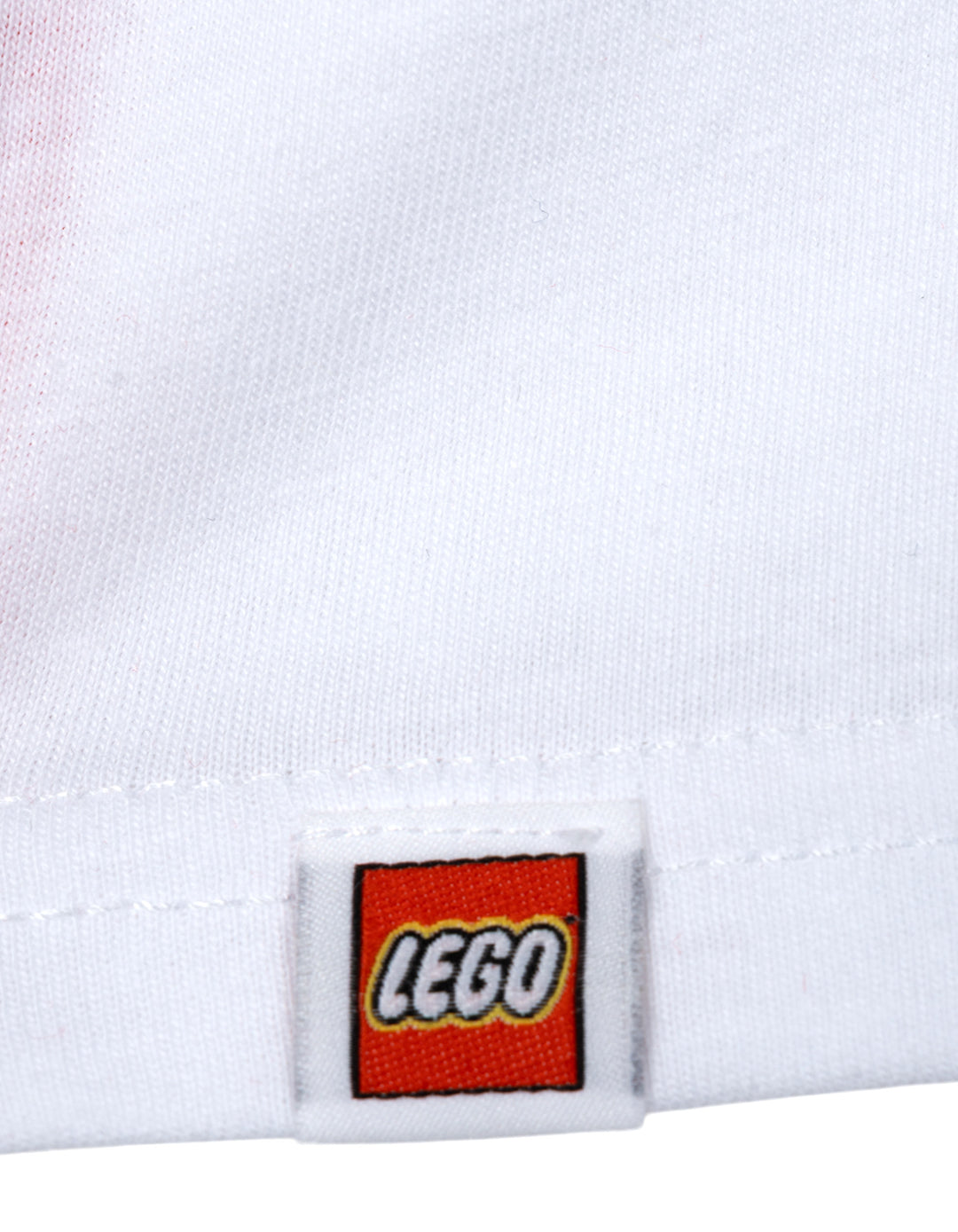 LEGO Boys' Short Sleeve T-Shirt White Red Racecar