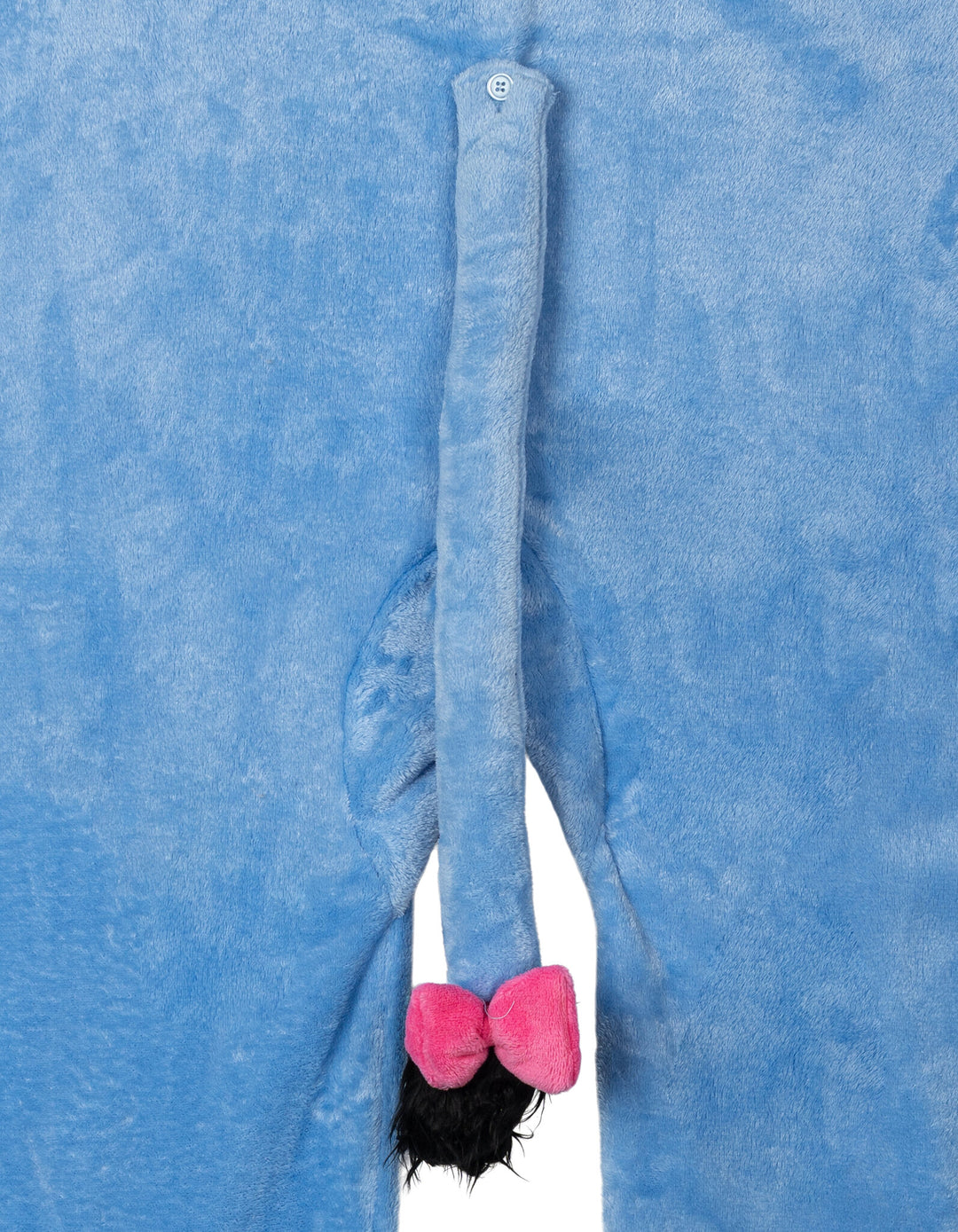 Disney Winnie the Pooh Eeyore Adult Men or Women Cosplay Hooded One Piece Pajamas Dusty Blue