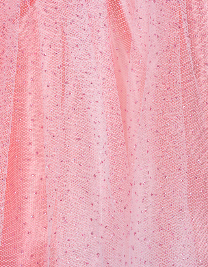 Disney Princess Girls' Long Sleeve Tutu Dress Pink