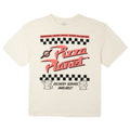 Disney Toy Story Alien (Toy Story) Men's Short Sleeve T-Shirt Pizza Planet Cream