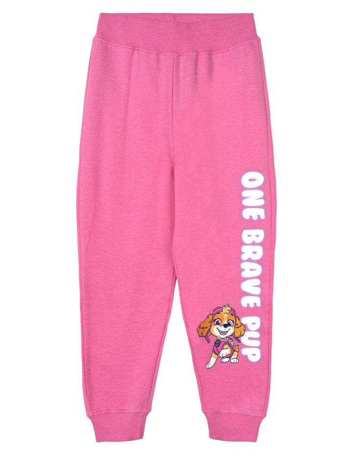 Paw Patrol Girls' Fleece Sweatshirt and Pants Set Skye Marshall Pink