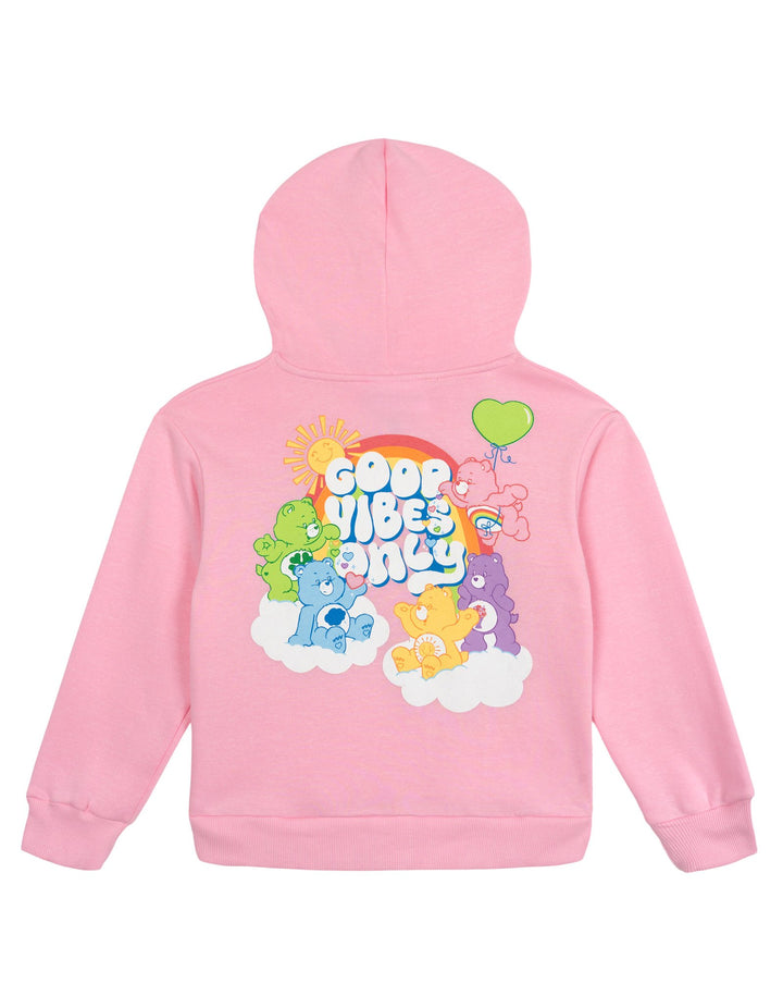Care Bears Girls' 2-Piece Hoodie and Leggings Set Pink Plum