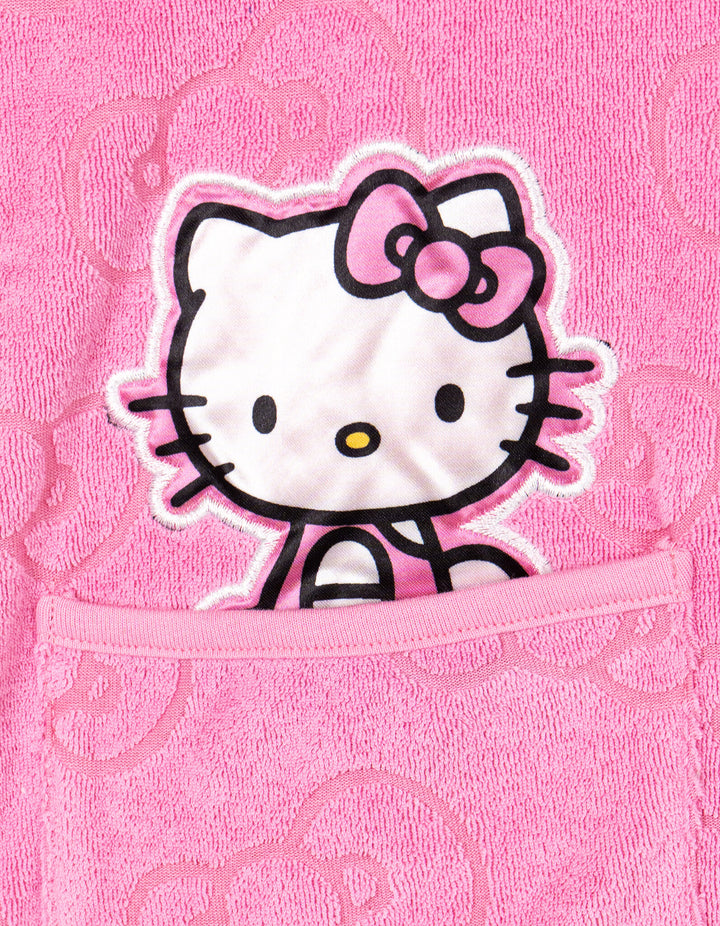 Hello Kitty Girls' Sleeveless Hooded Swim Coverup Pink Cinnamoroll