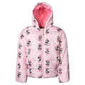 Minnie Mouse Girls' Hooded Puffer Jacket Pink Heart