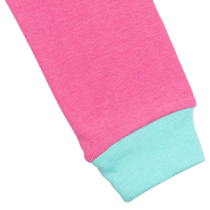 Scooby-Doo Girls' 2-Piece Pajama Shirt and Pants Set Pink