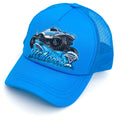 Monster Jam Megalodon Boys' Strapback Baseball Cap Blue