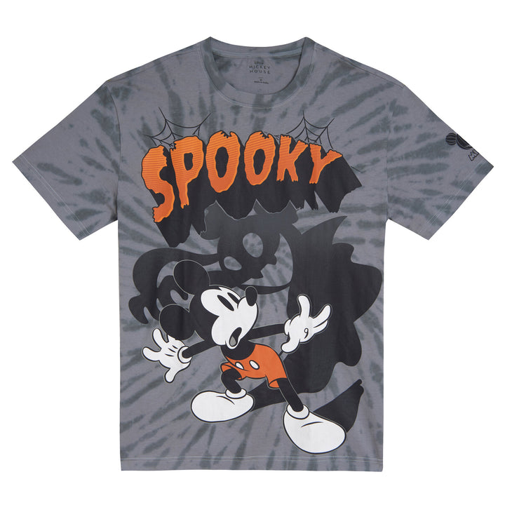 Disney Mickey Mouse Men's Short Sleeve T-Shirt Ghost Grey
