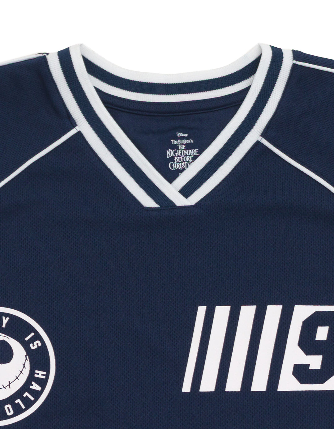 Nightmare Before Christmas Jack Skellington Men's Soccer Jersey Navy