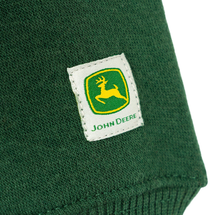John Deere Boys' Holiday Fleece Pullover Forest Green