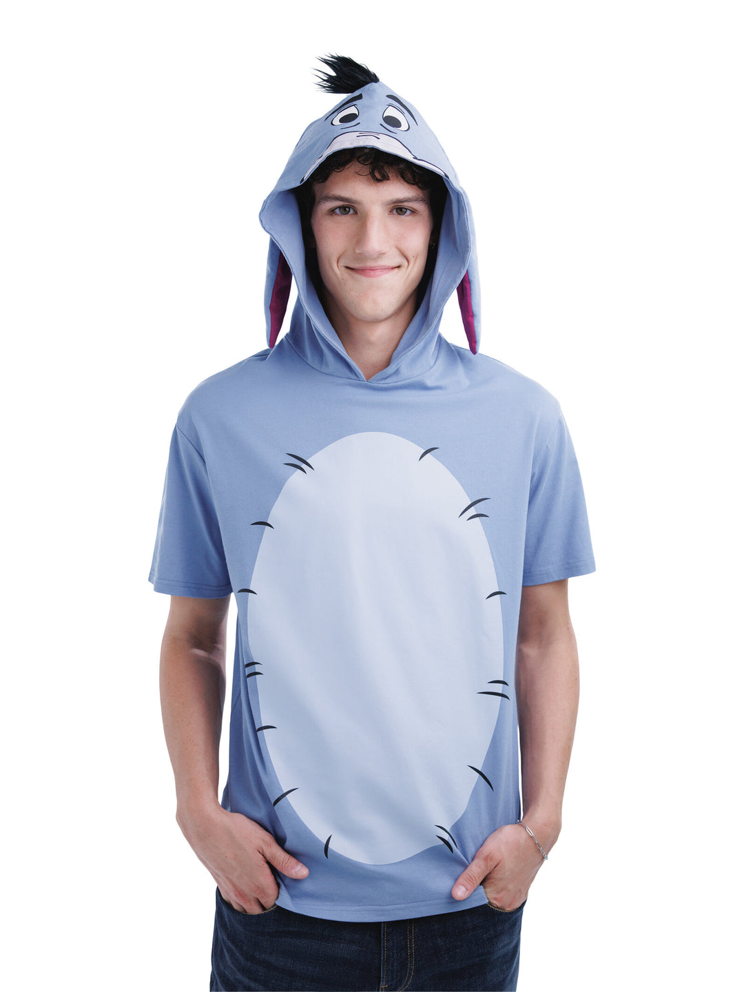 Disney Winnie the Pooh Eeyore Men's Dusty Blue