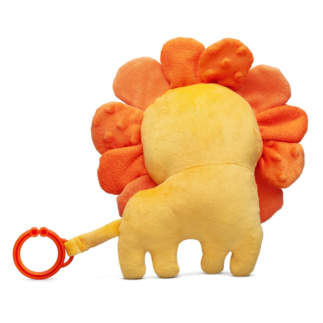 Funstuff Baby Boy or Girl Sensory Friendly Plush Toy Bright Yellow Orange