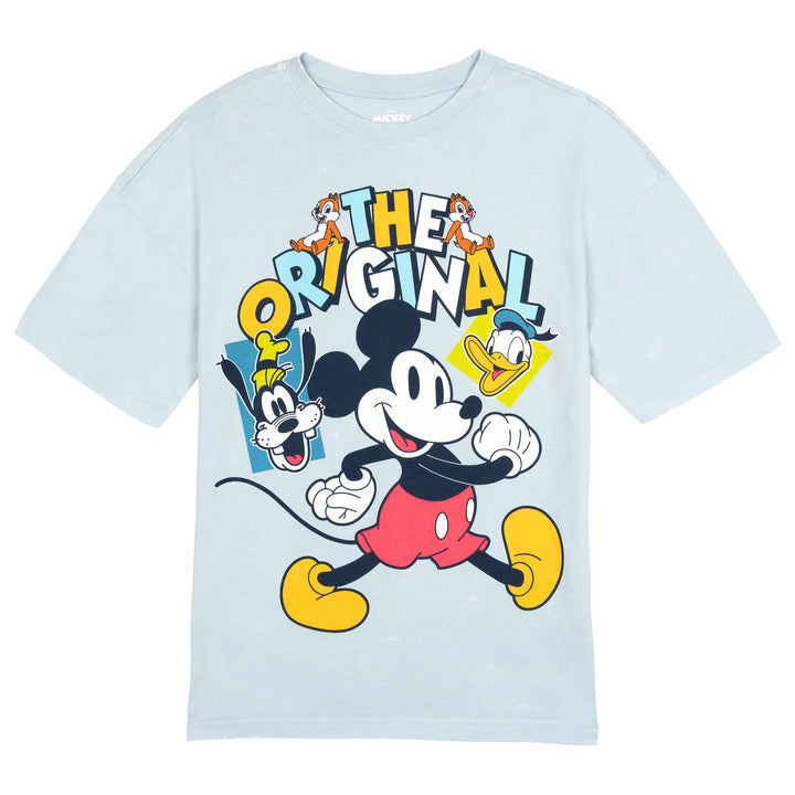 Disney Mickey Mouse & Friends Boys' Short Sleeve T-Shirt Skyway Wash