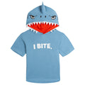 imagikids Adult Men or Women Cosplay Hooded T-Shirt Deep Sea Blue Red
