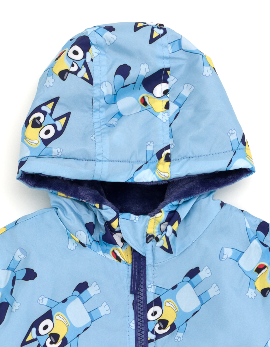 Bluey Hooded Rain Jacket Sky Blue