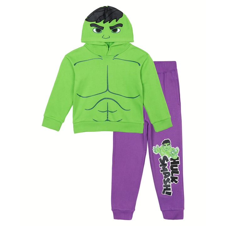 Marvel Spidey and His Amazing Friends The Hulk Boys' Smash Green