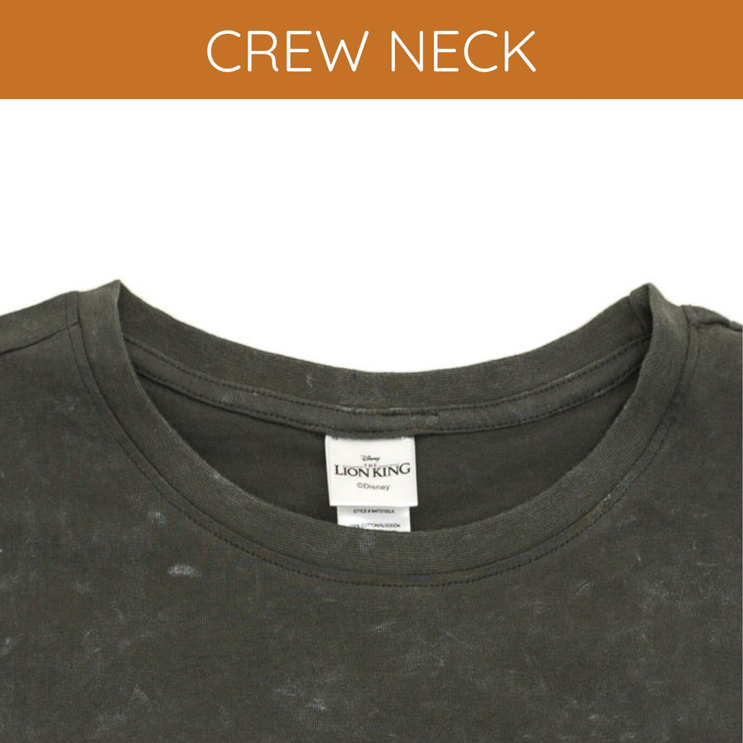 Disney Lion King Scar Men's Short Sleeve T-Shirt Charcoal