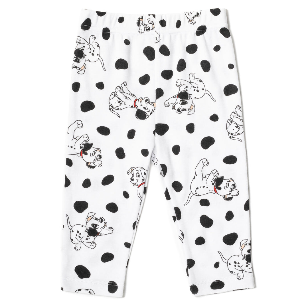 Disney 101 Dalmatians Patch Baby Bodysuit Pants and Hat Set White Dalmatian