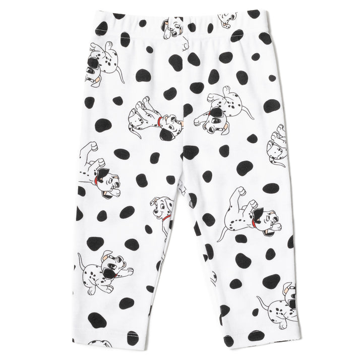 Disney 101 Dalmatians Patch Baby Bodysuit Pants and Hat Set White Dalmatian