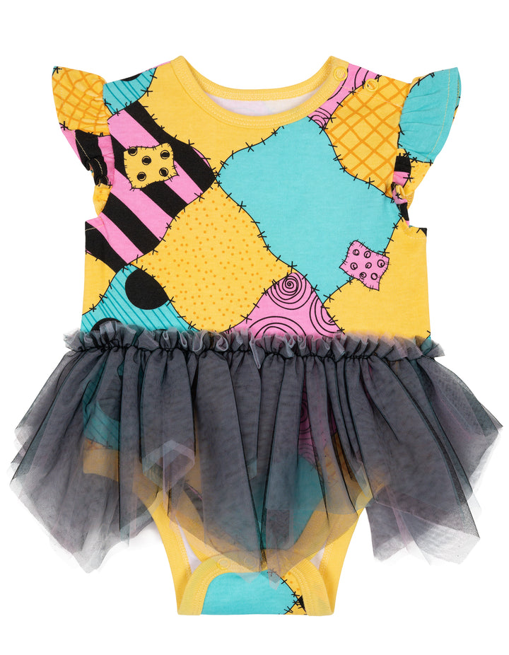 Nightmare Before Christmas Sally Baby Girls' Red Patchwork