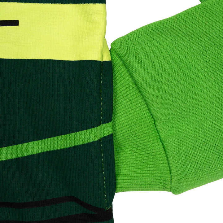LEGO Ninjago Green Ninja Boys' Cosplay Fleece Zip-Up Hoodie Lloyd