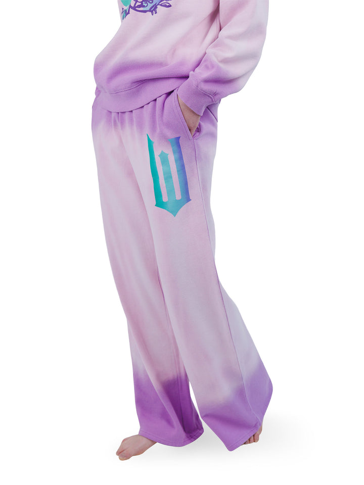 Wicked Women's Loungewear Pants Purple Pink Ombre