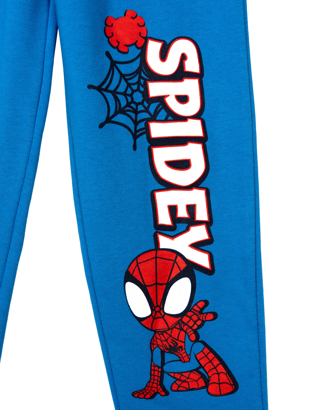 Marvel Spidey and His Amazing Friends Cosplay Fleece Hoodie and Pants Set Red Blue