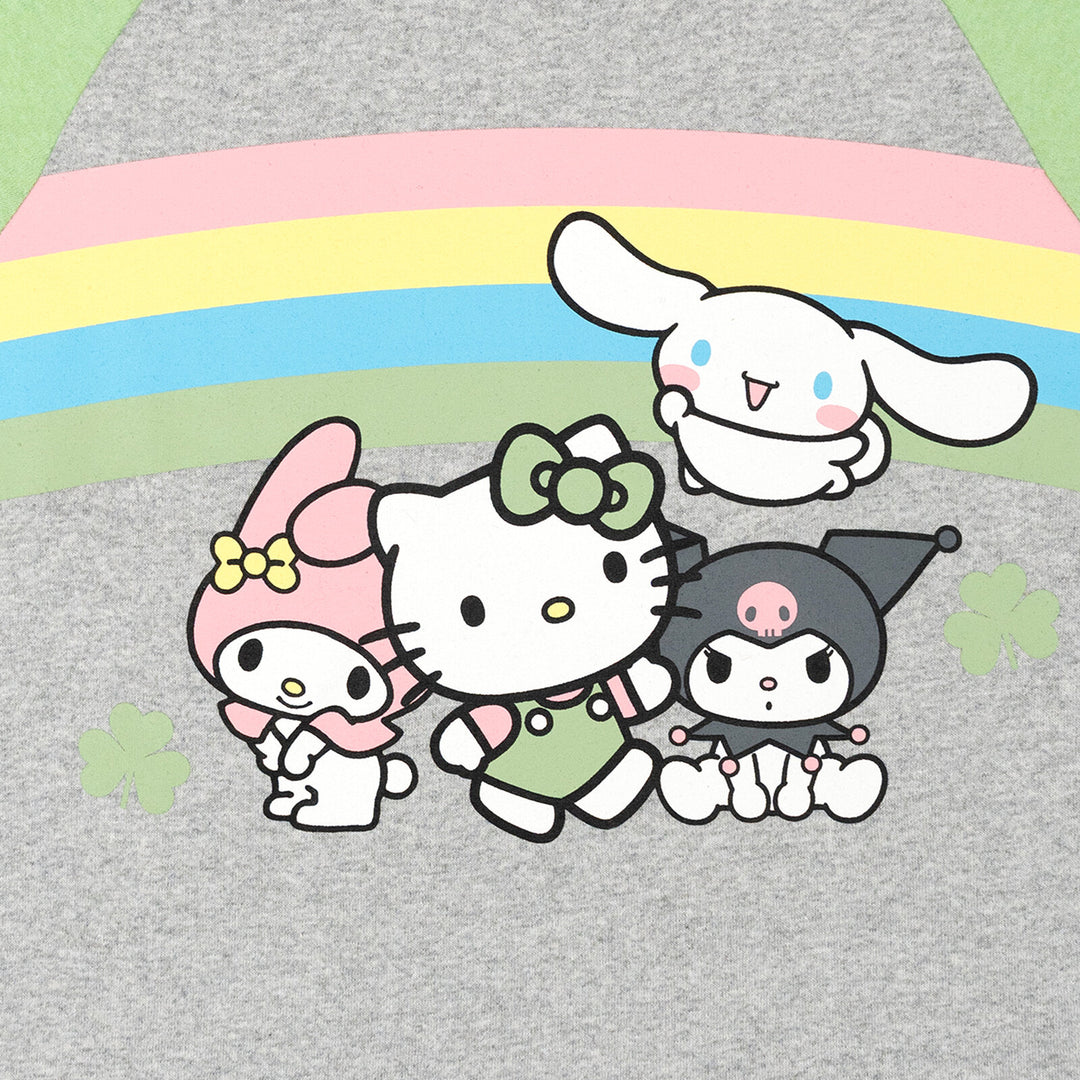 Hello Kitty Girls' 2-Piece T-Shirt and Skirt Set Mint Green