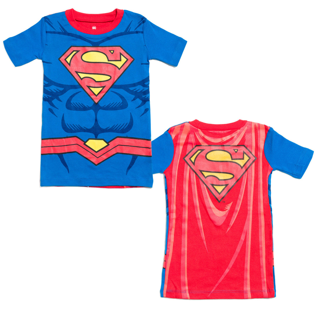DC Comics Justice League 3-Pack Cosplay Pajama Tee and Pants Set