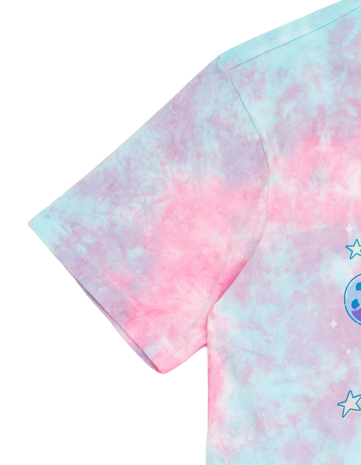 Sesame Street Cookie Monster Men's Crewneck Short Sleeve T-Shirt Tie Dye