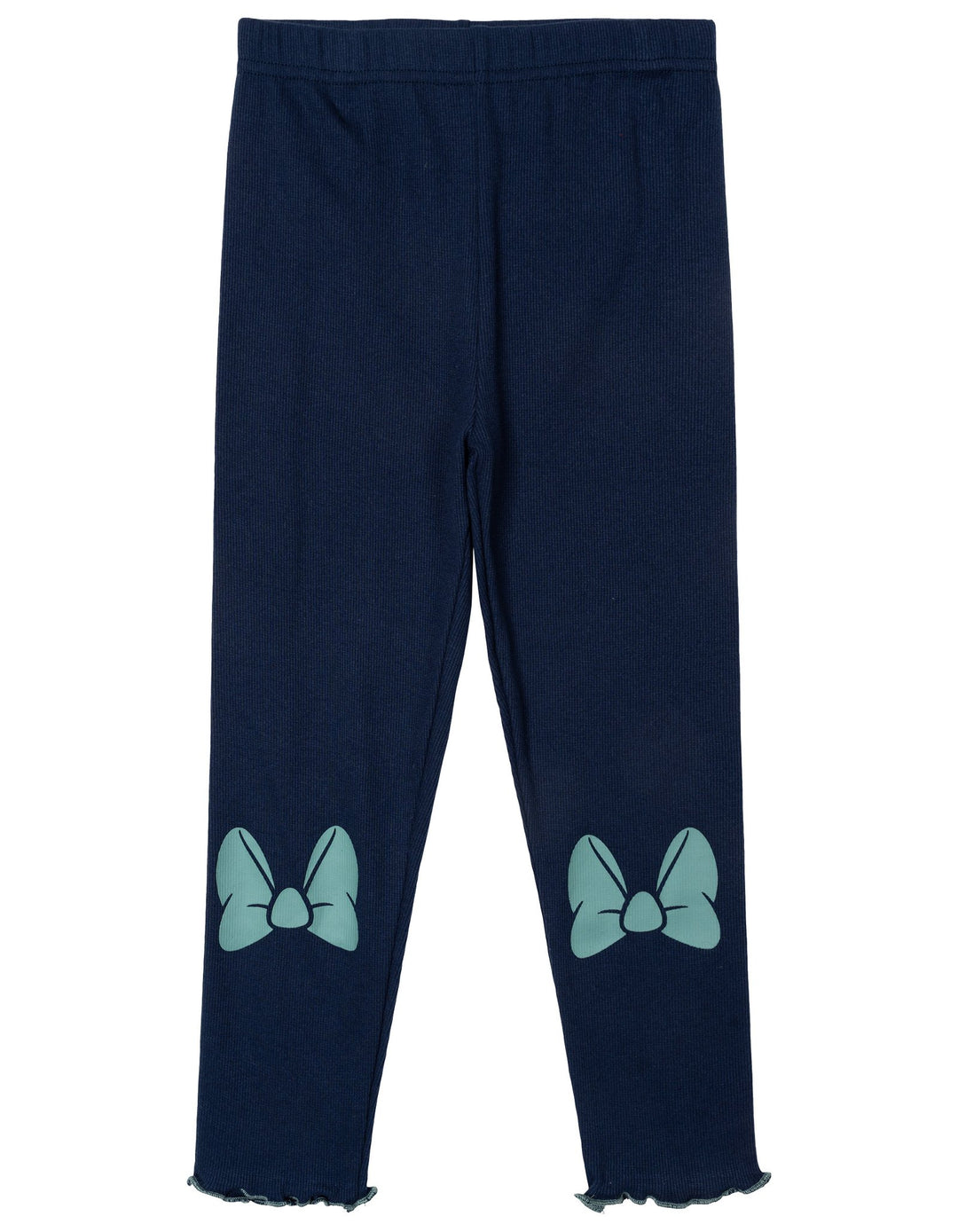Minnie Mouse Girls' Fleece Sweatshirt and Tulle Leggings Set Polka Teal