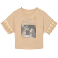 Disney Lady and the Tramp Women's Short Sleeve T-Shirt Beige